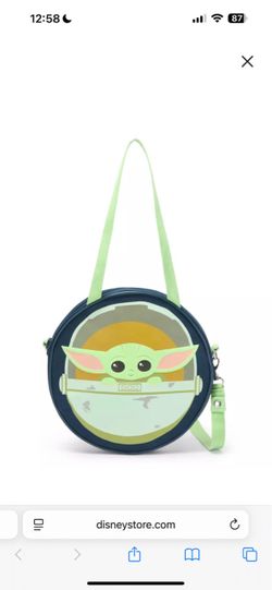 Star Wars Grogu Round Crossbody Bag