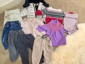 16pc Baby Girl Clothes Lot – Ralph Lauren, MORI & More