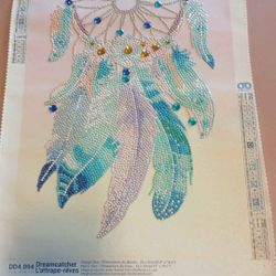 Dream catcher diamond painting.