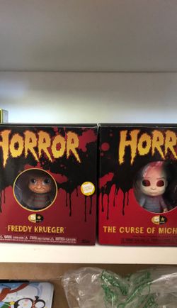 New Horror Films Figures Freddy Krueger and Michael Myers