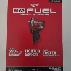 Milwaukee M12 Impact Wrench 