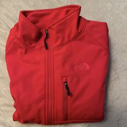 New Women Red  The North Face Apex Jacket 