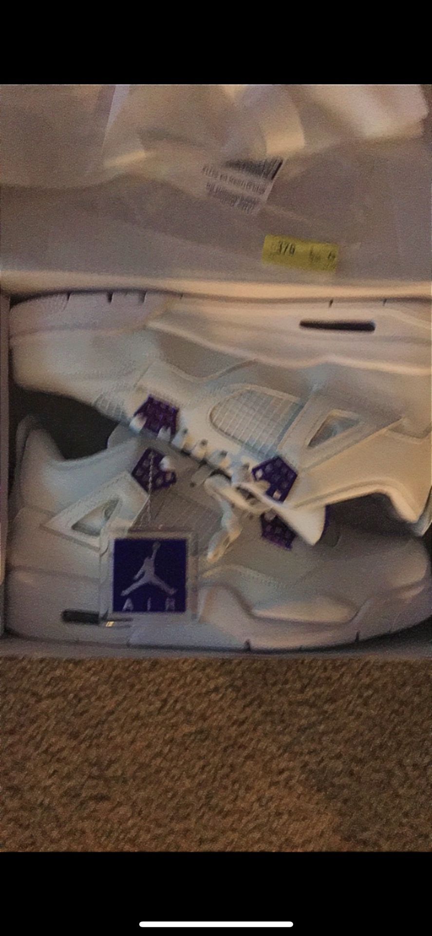 Jordan Purple Metalic 4s