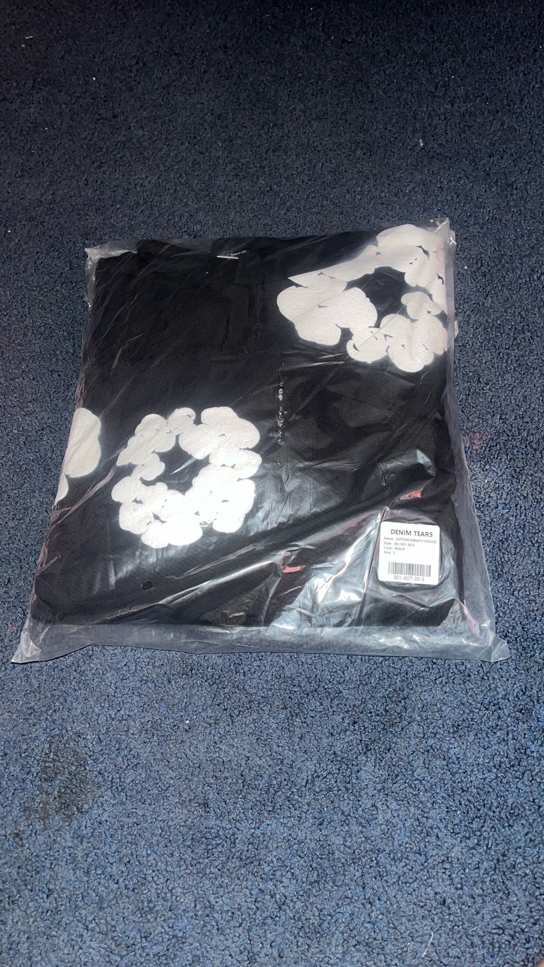 Denim tear black small