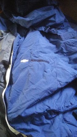 Vantage blue performance wind breaker
