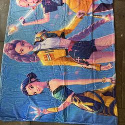 Kpop demon hunters blanket