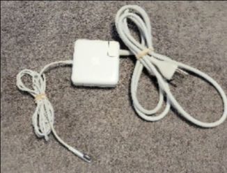 Genuine OEM Apple 60 MagSafe Power Adapter (a1344) with extension cord