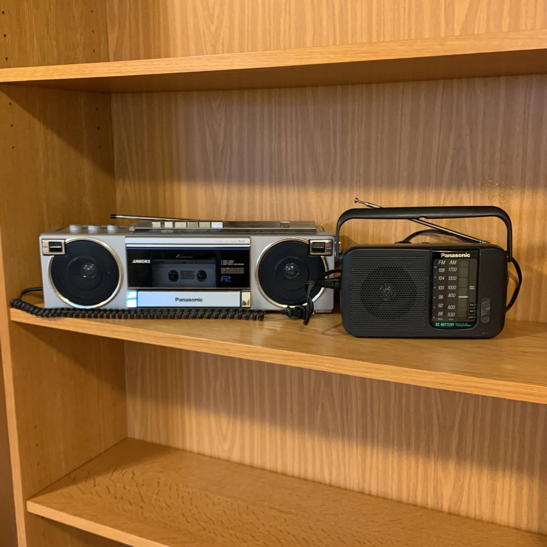 2 Panasonic Radios