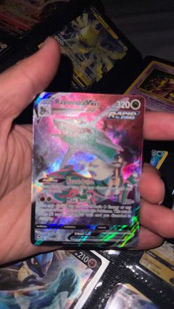 Rayquaza VMAX Rapid Strike Pokémon Card