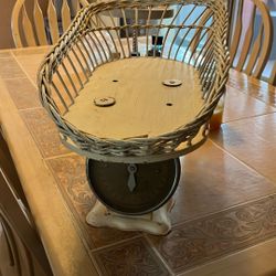 Antique baby scale