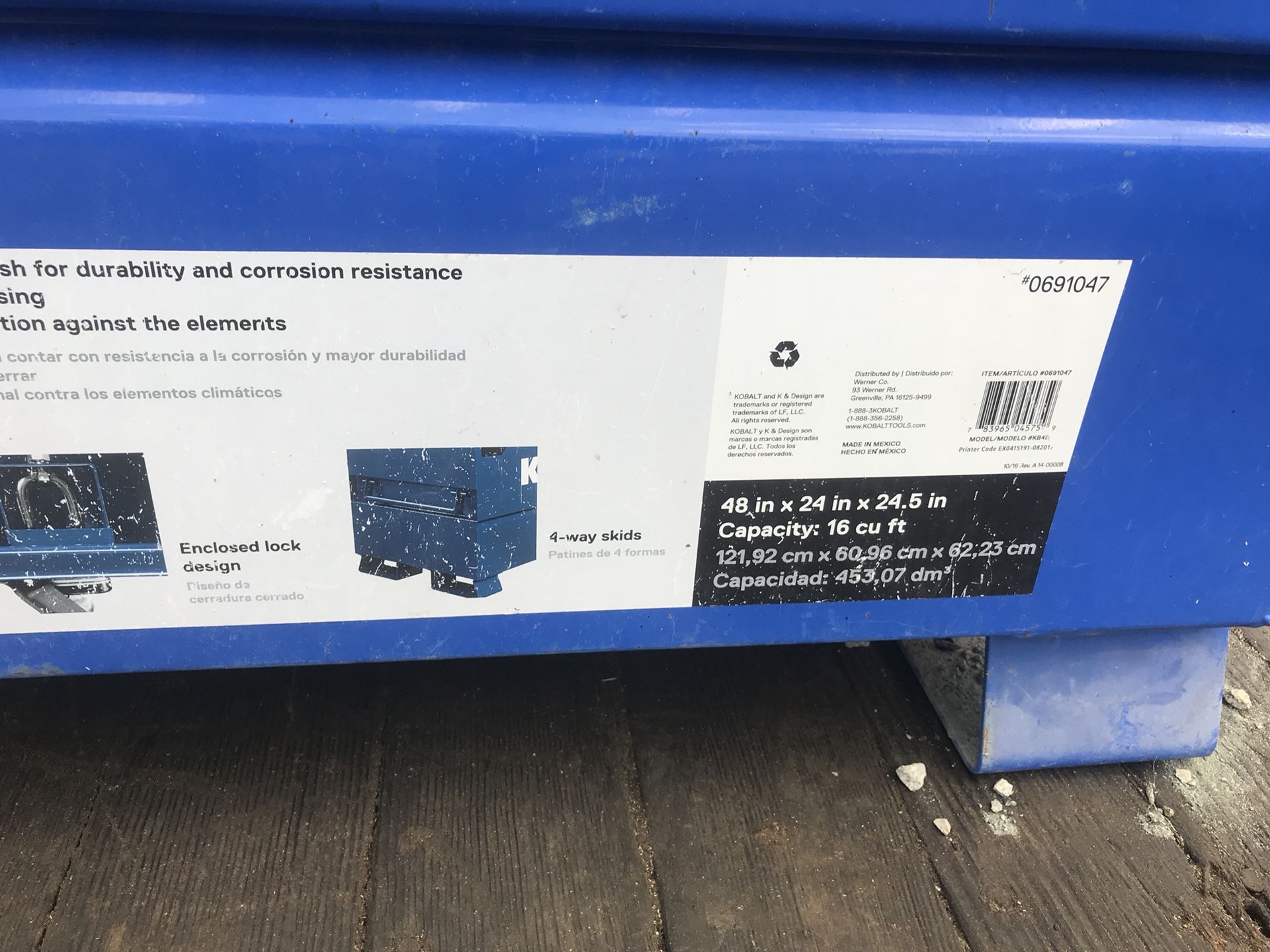 Kobalt job box for Sale in Porterville, CA OfferUp