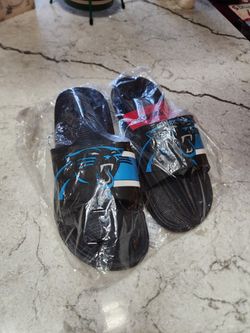 NFL Carolina Panthers Sandal Slides