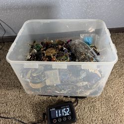 Large Vintage Costume Jewelry Lot ~11+ LBS Necklaces Bracelets Brooches Watches