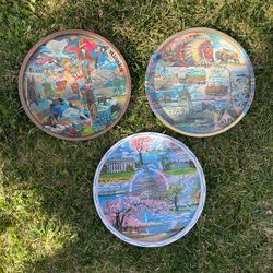 Vintage Commemorative Plates