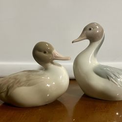 Lladro Pair Of Ducks Collectable Figurines 