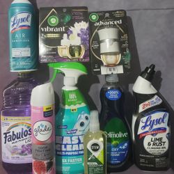 NASHVILLE, GA Lot Of 9 Household Cleaning Bundle 