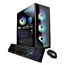 IBuyPower Trace4 Mirrored Glass PC Computer Case 