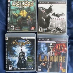 Assorted Playstation 3 Games 