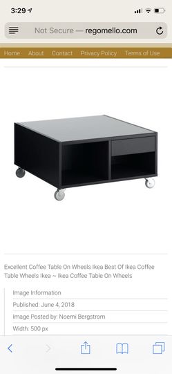 IKEA coffee table