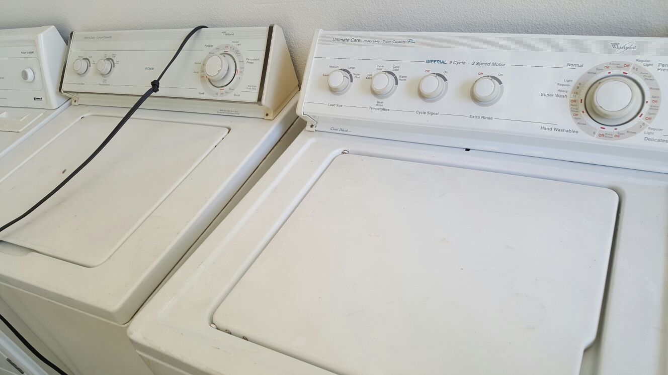 washers and dryers
