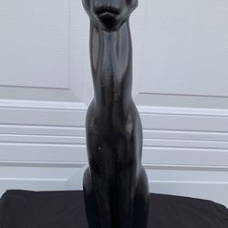 The Silhouette Tall Cat Statue