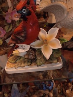 Hand painted cardinal