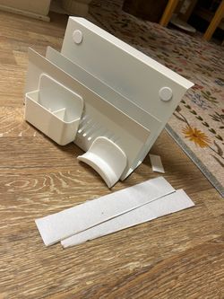Desk organizer mount clamp