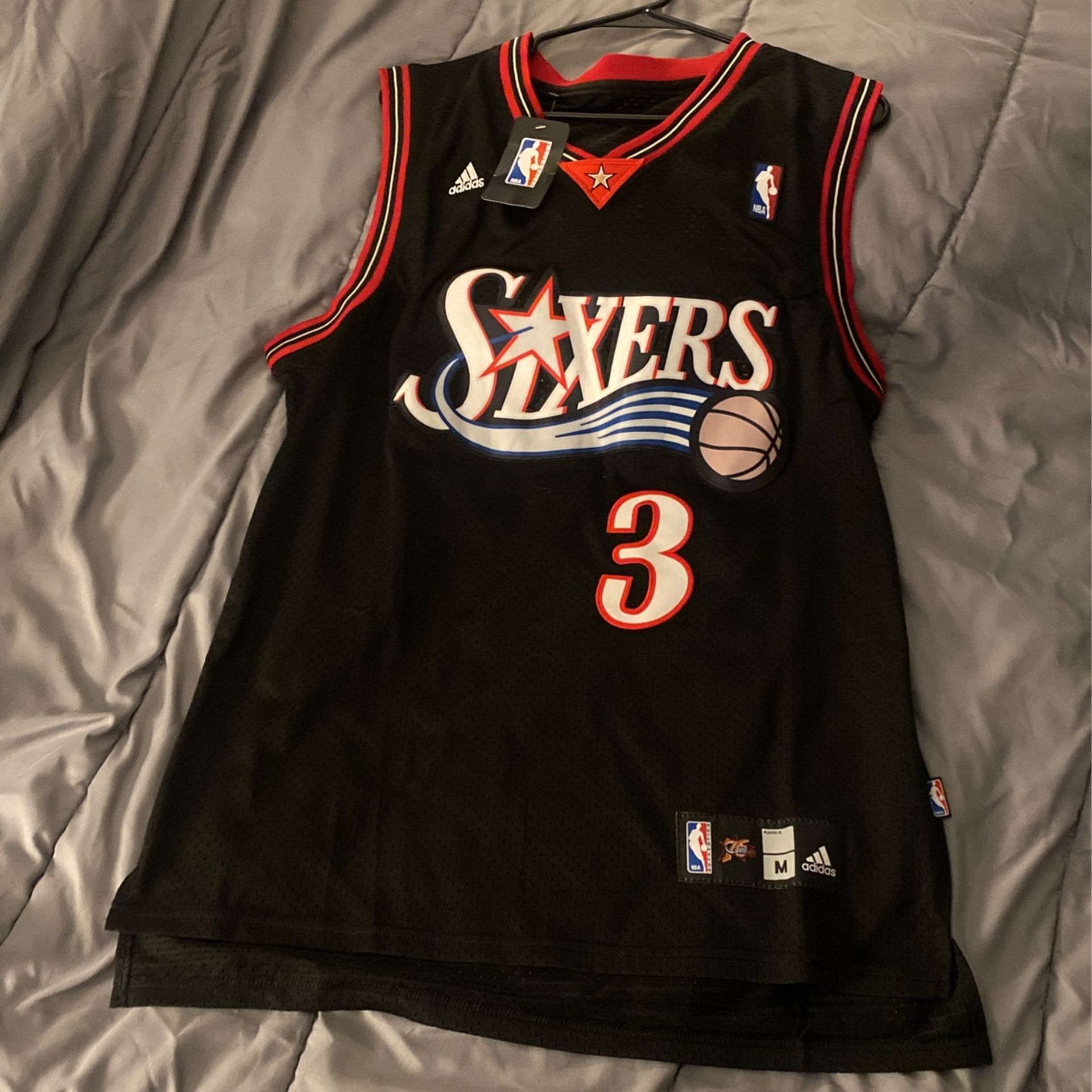 Brand New Allen Iverson Jersey Size:M