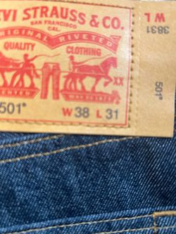 501 38/31 new Levi’s