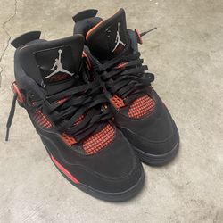 AirJordan 4s Red Thunder