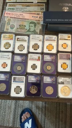 Large coin lot