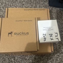 Rukus APs ZoneFlex R610 & R310