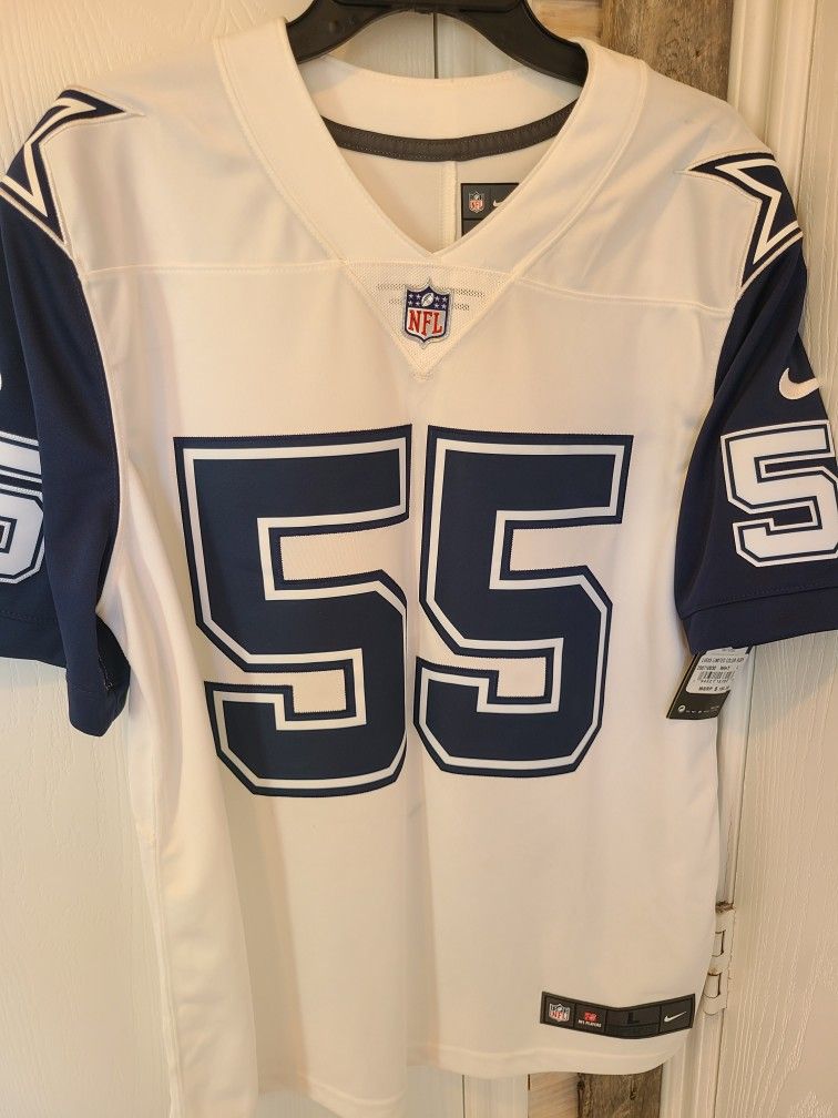 NFL Nike On Field STITCHED Vander Esch #55 Color Rush Dallas Cowboys Jersey  NWT