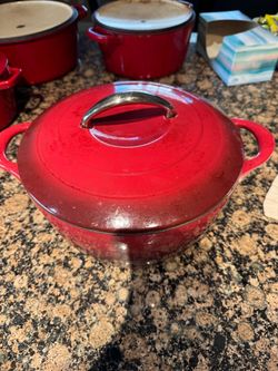 HCG Cast Iron 6 quart Pot
