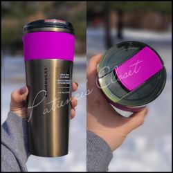Starbucks Olive Purple SS Travel Tumbler