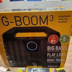 G-Boom 3, Wireless Bluetooth, Party Speaker

