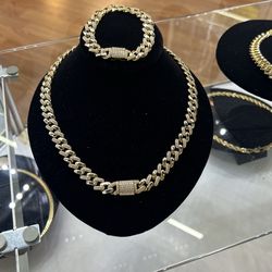 Gold Plated 14k Set