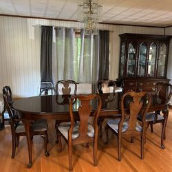 Original Cherry Wood China Cabinet!!