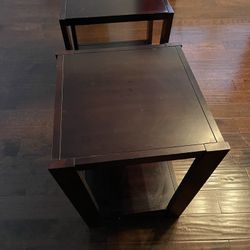 Dark Wood Tables 