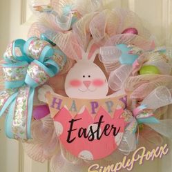 Easter Bunny Wreath