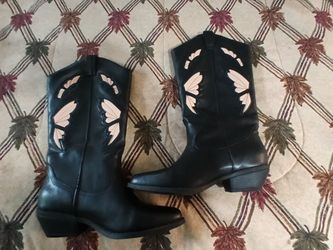 Western women's butterfly boots