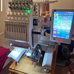 DAHO 12 Needle Embroidery Machine -