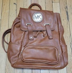 Michael Kors Brown Backpack