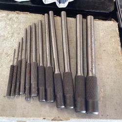 Mayhew 12 Piece Pilot Punch Set New