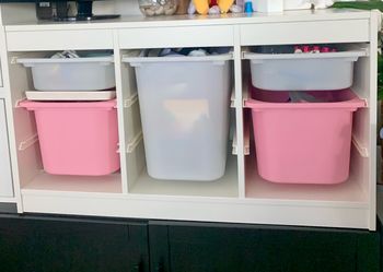IKEA Storage Unit with Bins