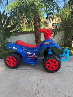 Sonic the Hedgehog Kids Ride-On ATV