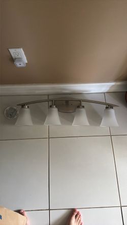 Lamp and mirror