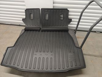 2026 RAV4 Cargo area mat with rear backseat cover