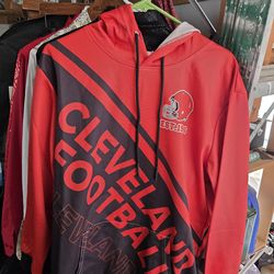 Cleveland Football Tracksuit Set – Medium – Hoodie & Joggers