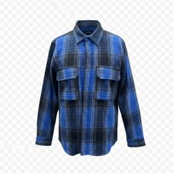 Zara Blue & Black  Shirt Size Small